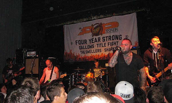 Gallows is an English hardcore punk band from Watford