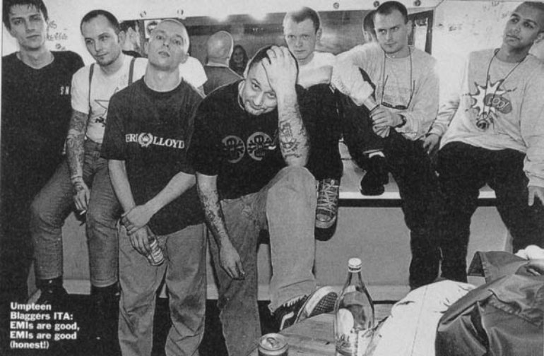 Blaggers ITA mixed punk rock with diverse sounds and fierce left-wing politics