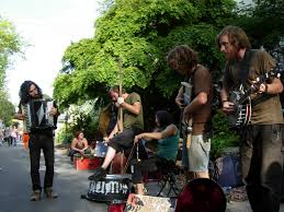 Folk punk band Blackbird Raum from Santa Cruz delivers high-energy performances with anarchist fervor