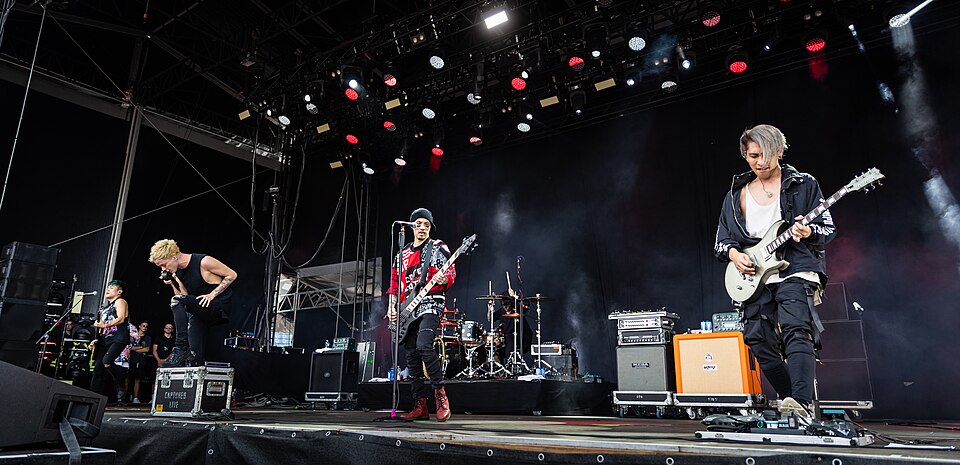 Japanese rock band coldrain from Nagoya