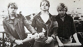 Long Beach punk band Modern Warfare formed in the early 1980s around songwriter Jim Bemis