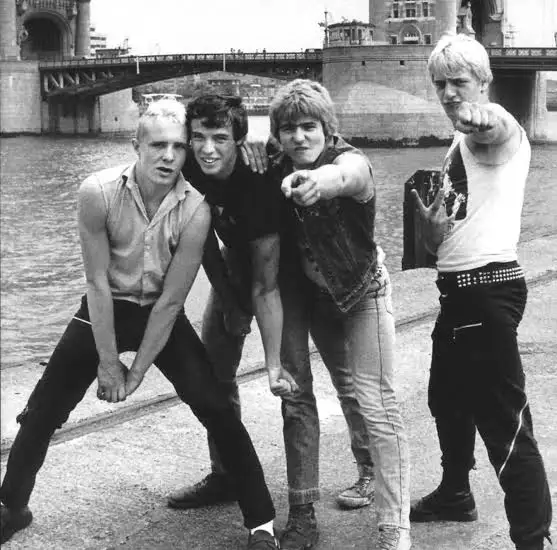 North London punk band Infa Riot formed in 1980